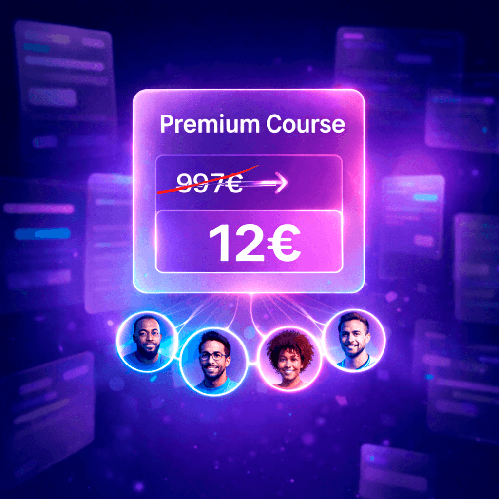 Conjuntas — pasa de pagar el precio original a una fracción cuando os juntáis varios.